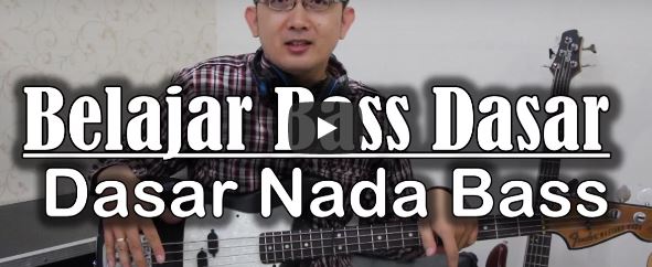 Belajar Bass Dasar - Belajar nada bass pemula